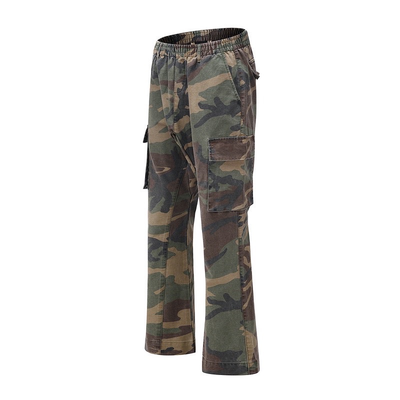 ⚡️⚡️Quần Cargo ống loe AMIRI quân đội / Cargo pant Camo ống loe-Quần túi hộp AMIRI/ Quần túi hộp quân đội