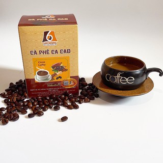 Cà phê Ca cao - Cà phê hòa tan - Tinh bột cà phê nguyên chất (10 gói x 25g)