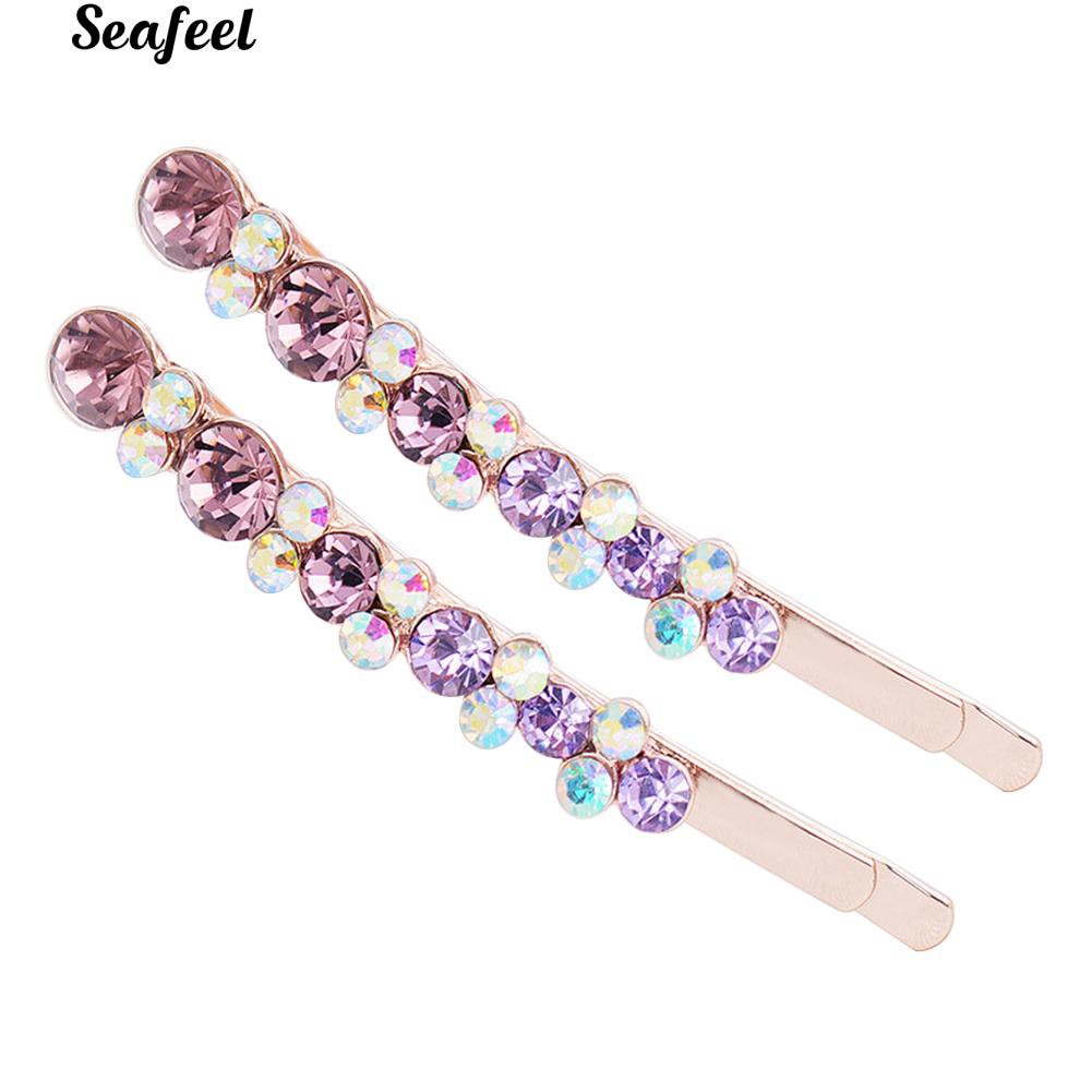 2 Kẹp tóc nữ đính đá sang trọng