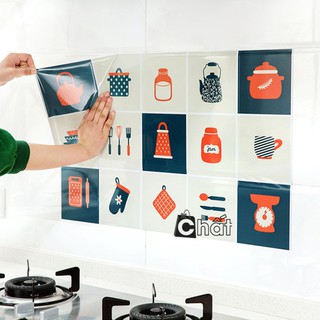 GIẤY DÁN NHÀ BẾP CÁCH NHIỆT CHỐNG DẦU MỠ , CHỐNG NƯỚC TIỆN DỤNG (75x45cm)