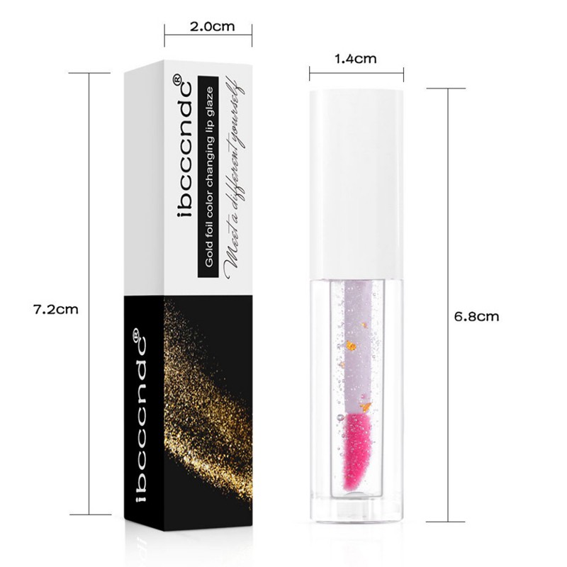 ibcccndc Change Color Lip Glaze Moisturizing Reduces Lip Fine Lines and Wrinkles Improve Dry Cracked Lips Long Lasting Hydrating Lip Gloss | BigBuy360 - bigbuy360.vn