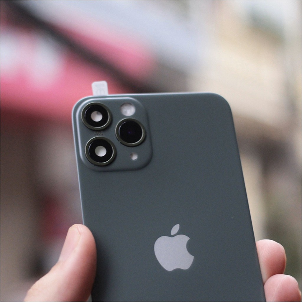 Dán Độ Giả Full nhám mặt sau 3 camera có Flash từ X / Xs / Xs Max lên 11 Pro /11 Pro Max