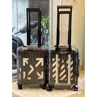 siêu phẩm vali kéo x off white
