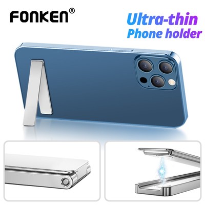Giá đỡ điện thoại/ máy tính bảng Fonken bằng kim loại gấp gọn mini để bàn thông dụng