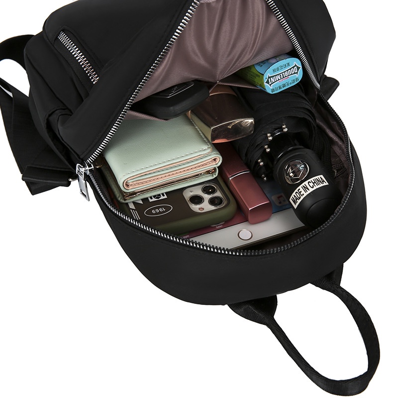 Ba Lô Mini Vải Oxford Siêu Nhẹ Chống Trộm Phong Cách Hàn Quốc Thời Trang Cho Nữ