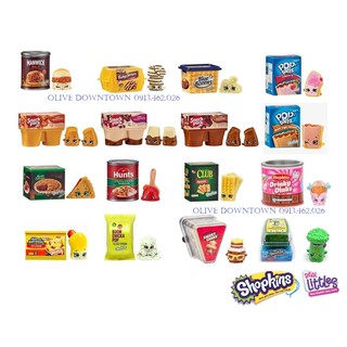 ♥️♥️ Bộ 10 Hộp mô hình bánh kẹo SHOPKINS Mùa 12  - Shopkins Real_Littles - Đồ chơi VNXK