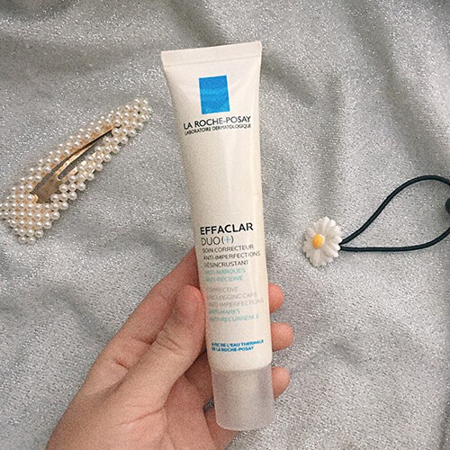 La Roche-Posay Kem dưỡng da thông thoáng lỗ chân lông ngừa thâm và mụn Effaclar Duo+ 40ml [Chính Hãng]