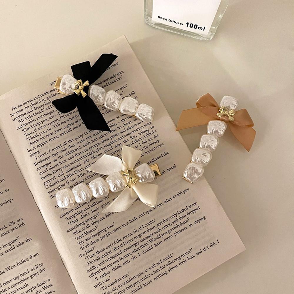 Kẹp Tóc Hình Nơ Xinh Xắn Thời Trang Dành Cho Nữ Mặt Dây Chuyền Hình Mỏ Vịt Dễ Thương Cho Bé Gái