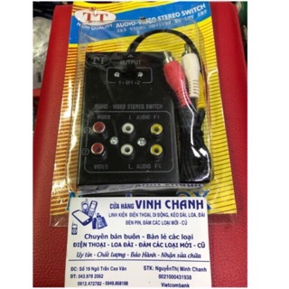 Bộ Chia Audio Video Stereo Switch