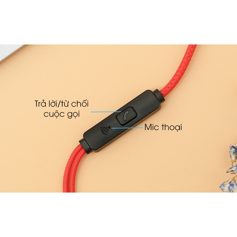 Tai nghe Rapoo EP28 Đỏ Đen