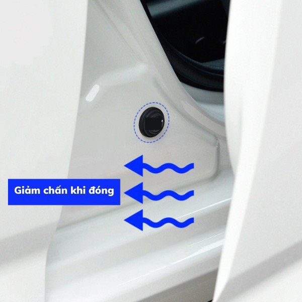 Núm cao su giảm chấn cửa ô tô xe hơi - Đêm cao su giảm lực đóng chống sốc bảo vệ cửa cốp mui xe ô tô | BigBuy360 - bigbuy360.vn