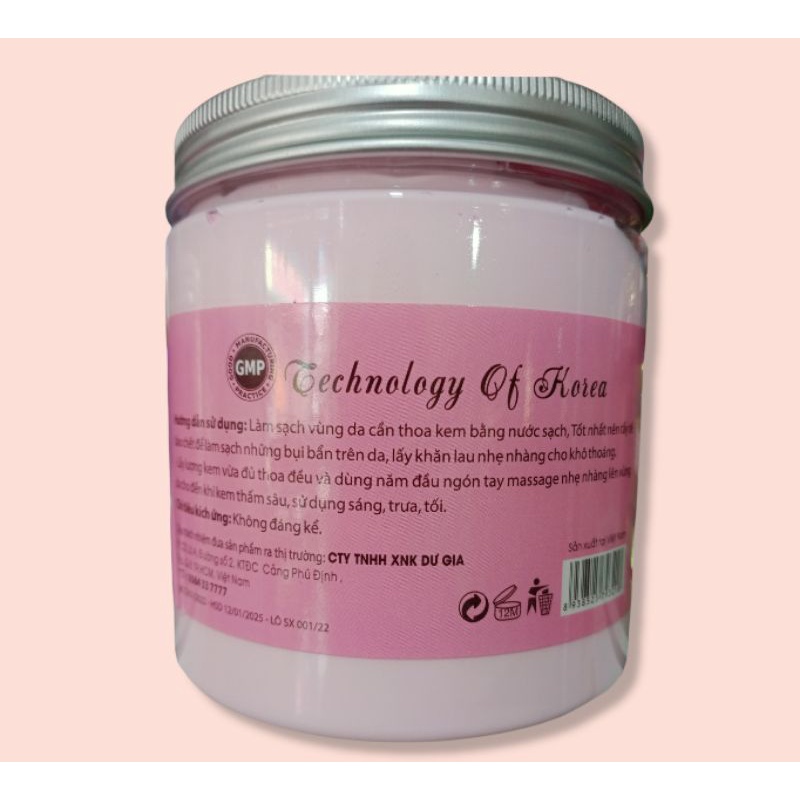 Kem Dưỡng Trắng Da Body Bông Trinh Nữ Hoàng Cung Trắng Cực Mạnh