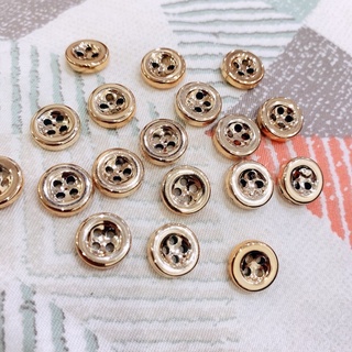50 nút ( cúc) sơ mi màu Gold