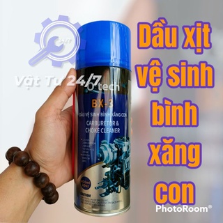Bình vệ sinh bình xăng con 450ml OTECH BX-3 dung dịch loại bỏ hòa tan cặn bẩn dầu mỡ tạp chất trong bình xăng con