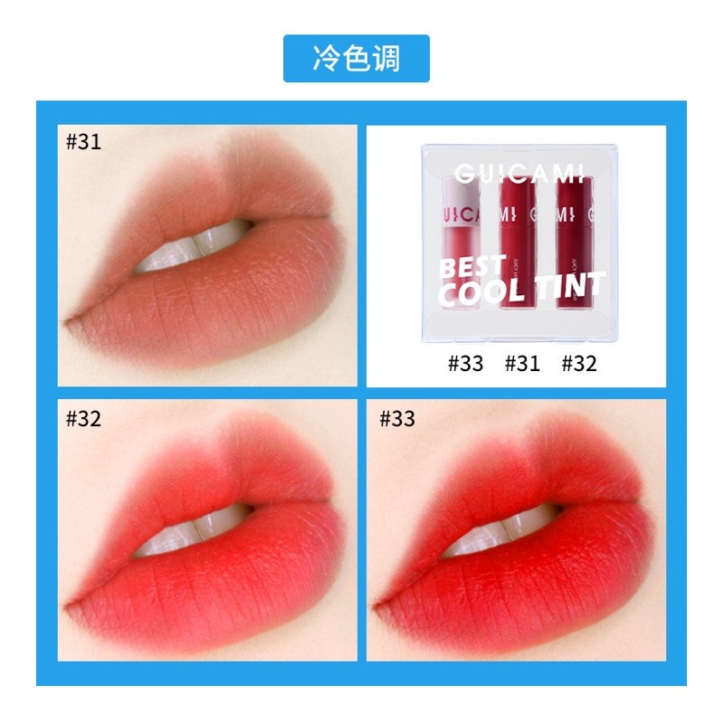 Set Son Tint HERORANGE Mini Tông Màu Lạnh | BigBuy360 - bigbuy360.vn