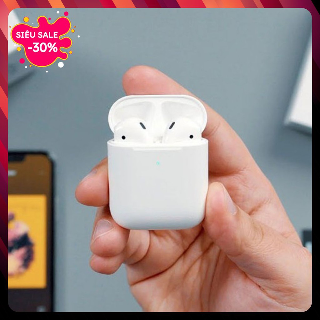 [AIRPODS 2] tai nghe bluetooth không dây nhét tai đổi tên định vị Phiên Bản Airpod 2 cao cấp Ken.Shop.10