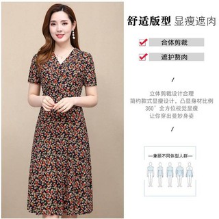 Đầm xòe tay dài phối ren xinh xắn