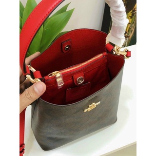 🎀 SẴN - TÚI COACH DA BUCKET 2312