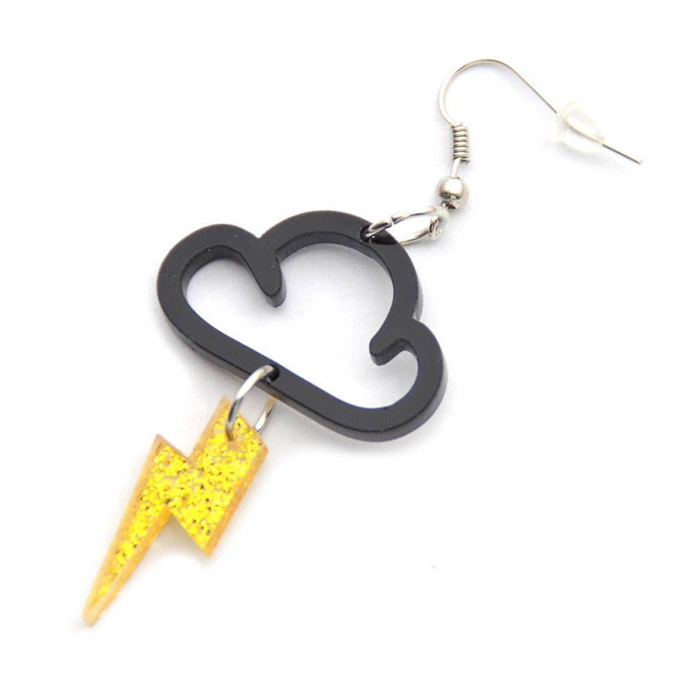 VANES1 Bông Tai Hình Đám Mây Thời Trang Cho Nữ