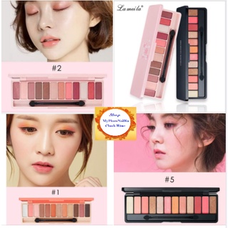 [Auth] Phấn Mắt LAMEILA Play Color Eyes 12 ô Màu Sắc Ngọt Ngào - Mẫu Màu Đẹp -Mỹ Phẩm Nội Địa Chính Hãng