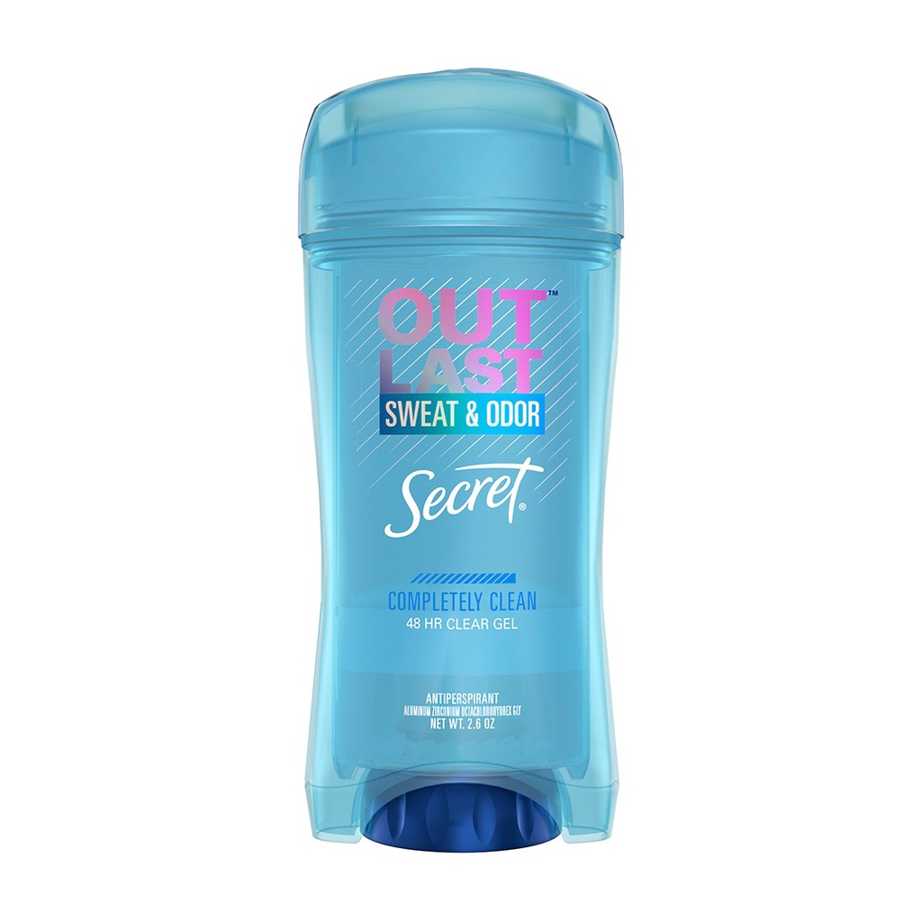 Gel Ngăn tiết mồ hôi và Khử mùi Secret nhiều mùi hương 73g - Từ Hảo