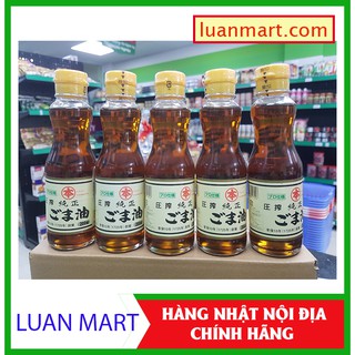 Dầu mè nguyên chất Maruhon 200g - [ Hàng nội địa Nhật ]