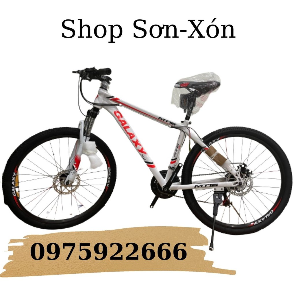 Xe Đạp Địa Hình Galaxy MT16, Xe Đạp Leo Núi Nam Nữ Unisex, size 26, 17'Ink