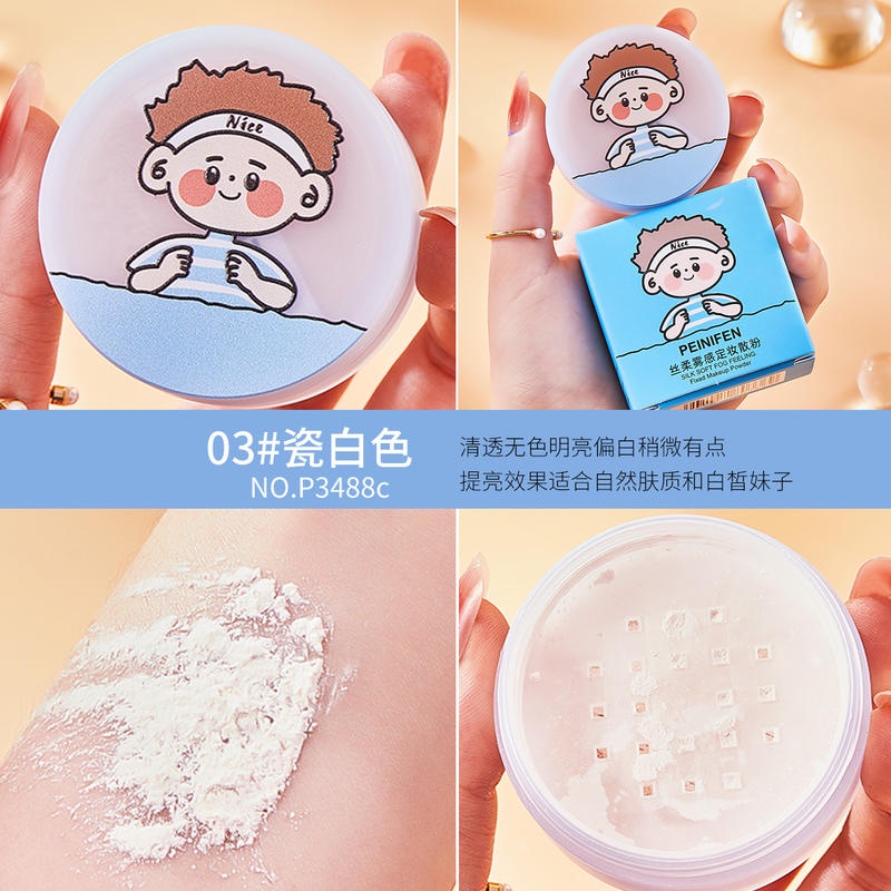 Phấn Phủ Màu Lì Lâu Trôi Kiềm Dầu Làm Sáng Da Trong Suốt