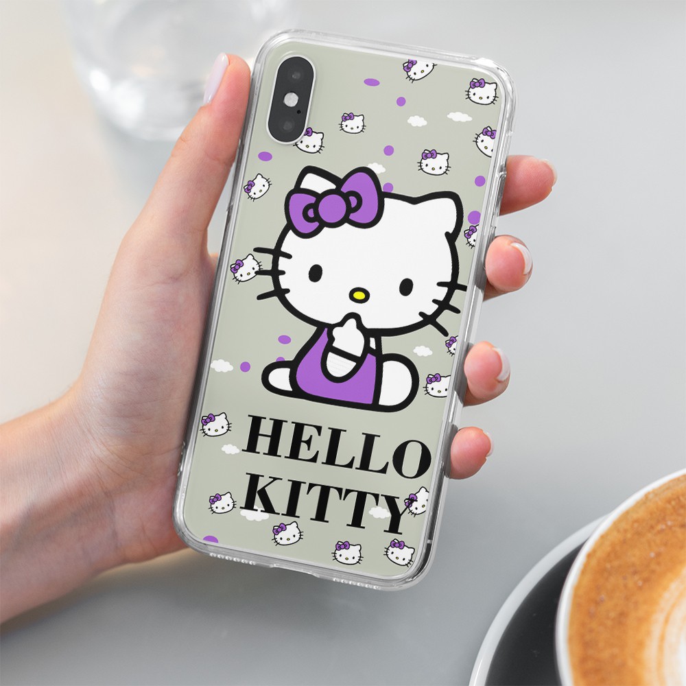 Ốp điện thoại mềm họa tiết Hello kitty đẹp mắt cho Samsung Galaxy S20 ULTRA \S10 PLUS S10LITE S9 plus S8 PLUS