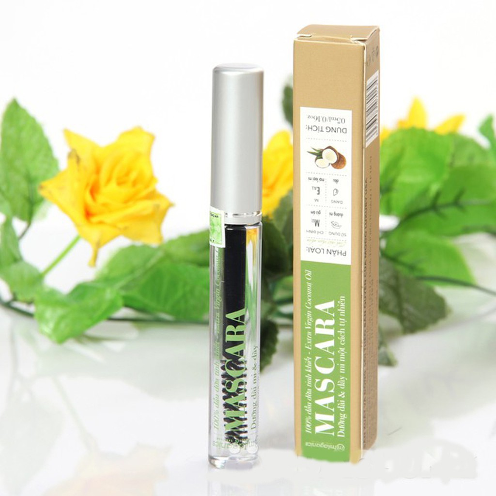 MASCARA DẦU DỪA DƯỠNG DÀI MI MILAGANICS 5ML