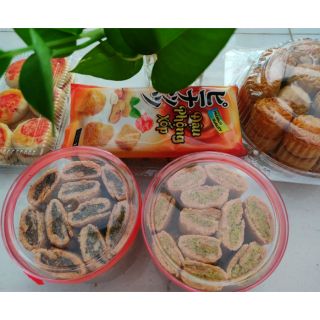 Kẹo đậu phộng cán nhuyễn nhân đậu phộng, mè đen, đậu hòa lan 400g