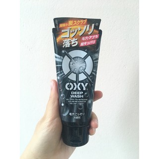 Sữa rửa mặt Oxy Deep Wash cho nam 130g Nhật Bản