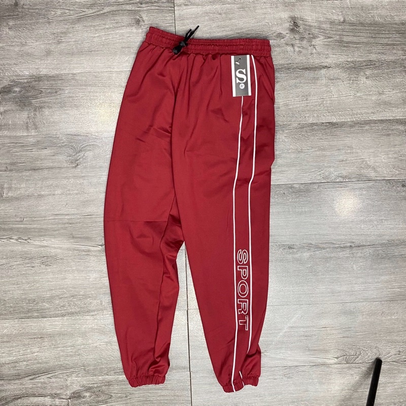 Quần jogger Sport có big size thể thao tập gym yoga nữ vải thun poly 2 da co giãn 4 chiều