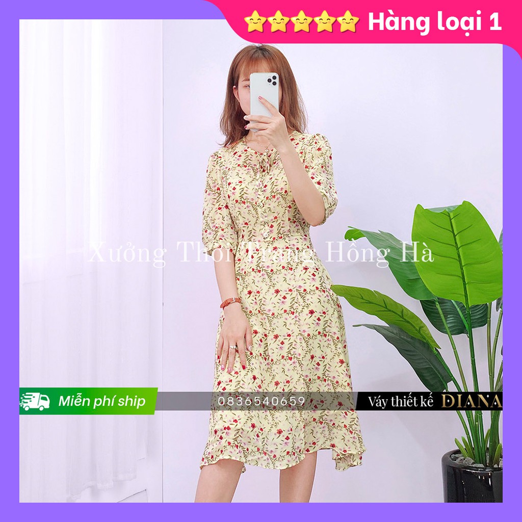 ✅ Ảnh Thật 100% Mặc Là Mê ✅🌺Váy hoa voan lỡ tay, Đầm voan xòe tay lỡ hàng thiết kế nhẹ nhàng đáng yêu🌺