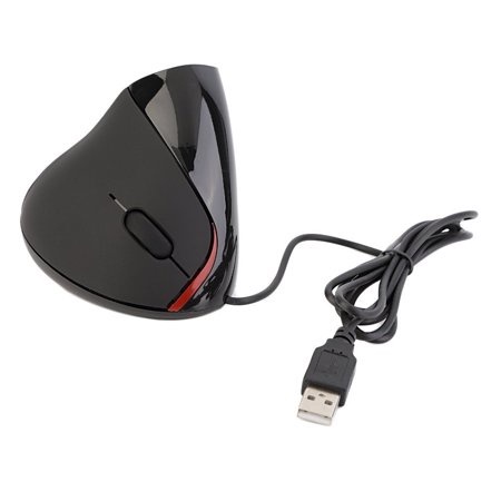 Chuột quang USB dạng đứng thiết kế hỗ trợ cổ tay cho PC Laptop