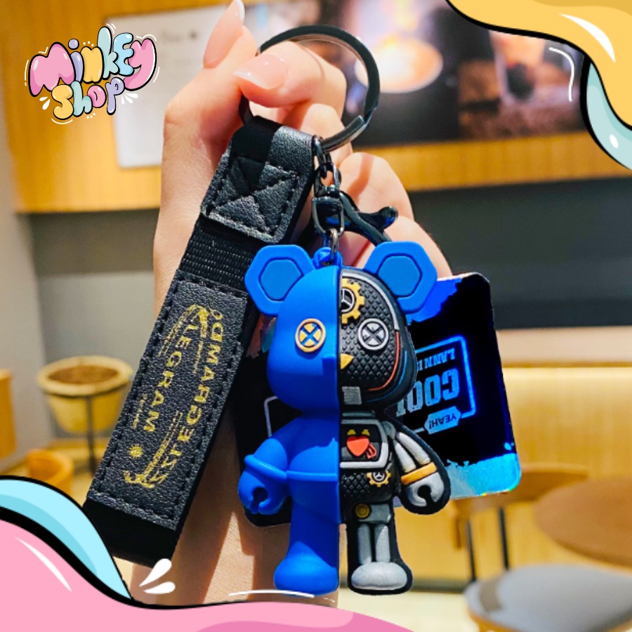 Móc Khóa Đẹp Cao Cấp Hình Kaws Cute phụ kiện Túi Xách dễ thương -Minkey