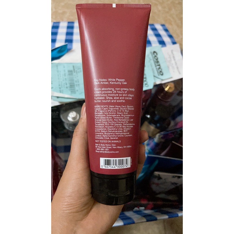 Kem Dưỡng Thể Toàn Thân Cho Nam Bath & Body Works Men's Collection Ultra Shea Body Cream (226g)