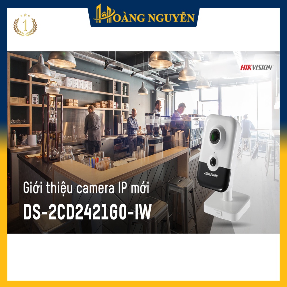 Camera IP Cube 2MP HIKVISION DS-2CD2421G0-IW