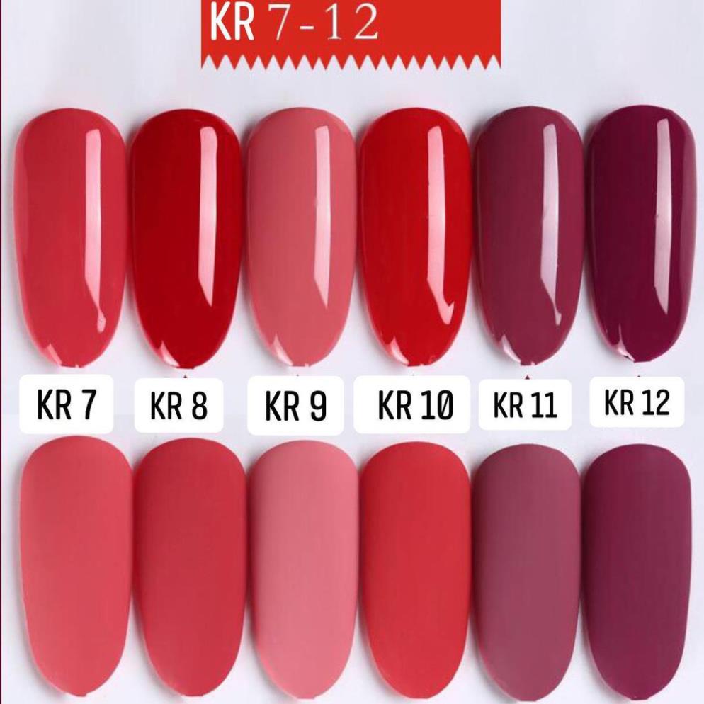 Sơn Gel AS vỏ đen Mã KH TỪ 1 ĐẾN 12( Cam Kết Chính Hãng - làm khô sơn gel bằng máy hơ uvled )