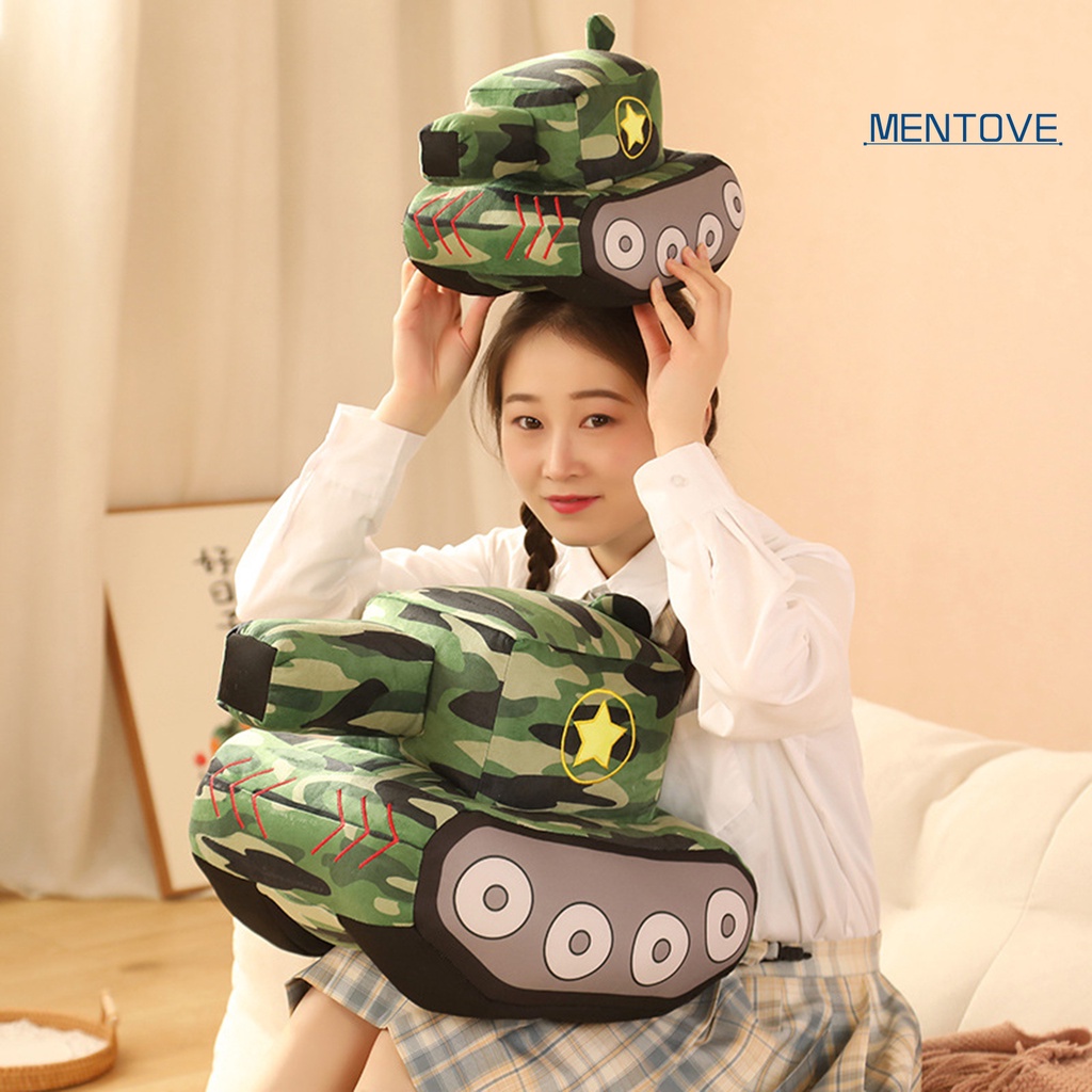 &lt; Đồ Chơi Nhồi Bông Mô Hình Xe Tăng Họa Tiết Ngôi Sao Họa Tiết Ngụy Trang Ôm Ngủ Cho Bé Trai