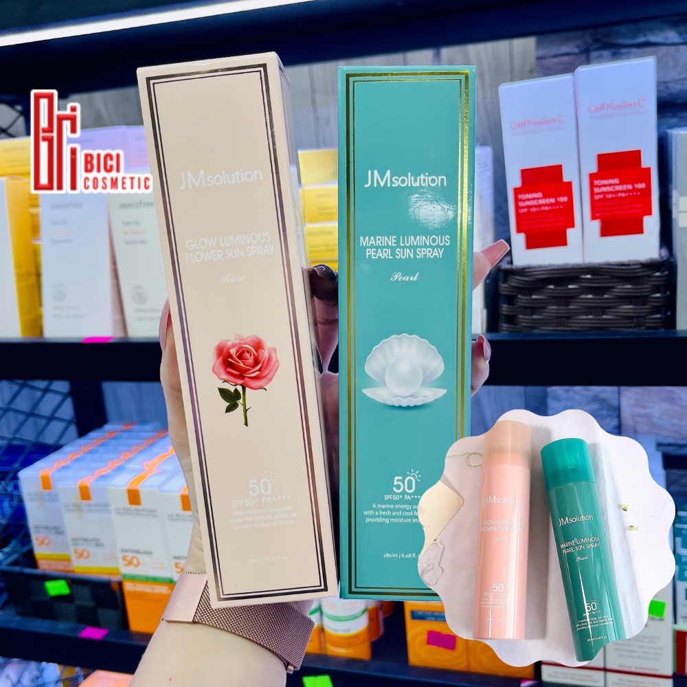 Bình Xịt Chống Nắng JM Solution Luminous Sun Spray SPF50+ PA+++ 180ml