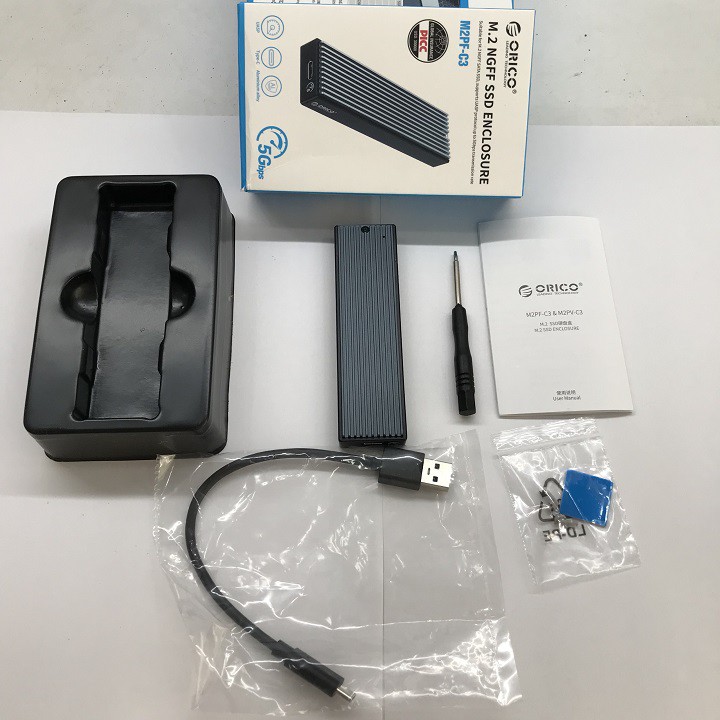 Box 🍍FREE SHIP🍍 box ổ cứng Orico SSD M2  - M2PF-C3 (SATA) | WebRaoVat - webraovat.net.vn