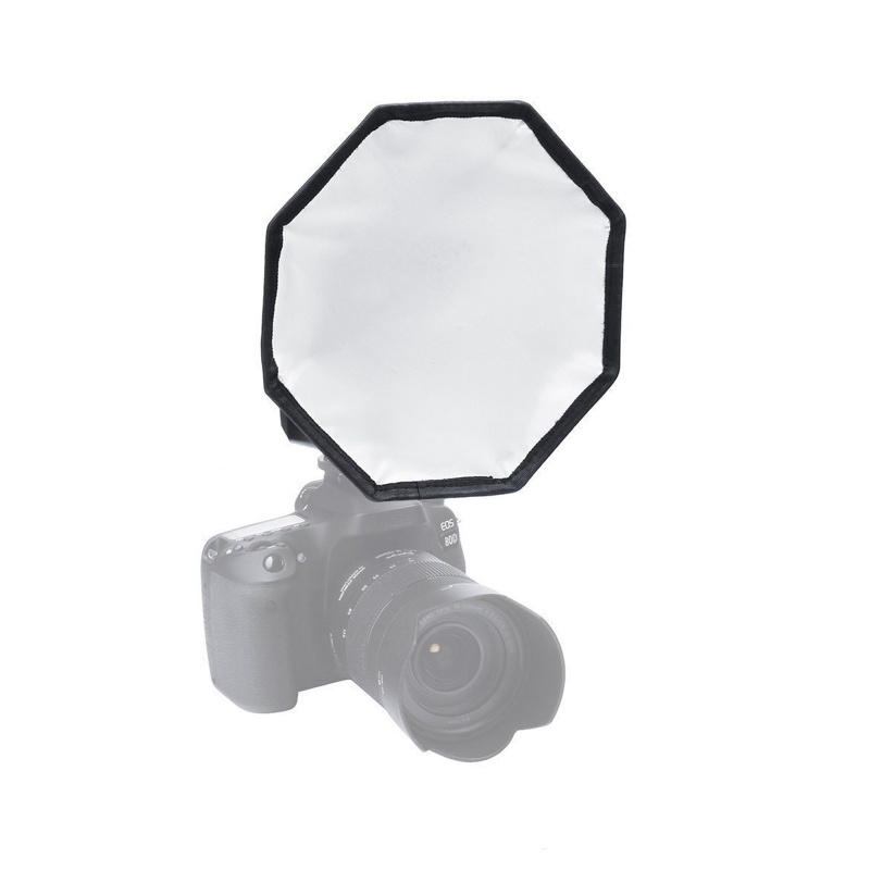 Hộp Khuếch Tán Mini Chống Trượt Cho Đèn Flash Máy Ảnh