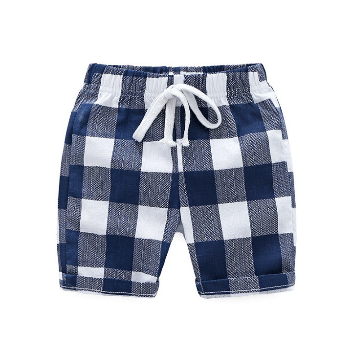 Quần short bé trai hàng xuất chất cotton co giãn size từ 1 đến 10 tuổi