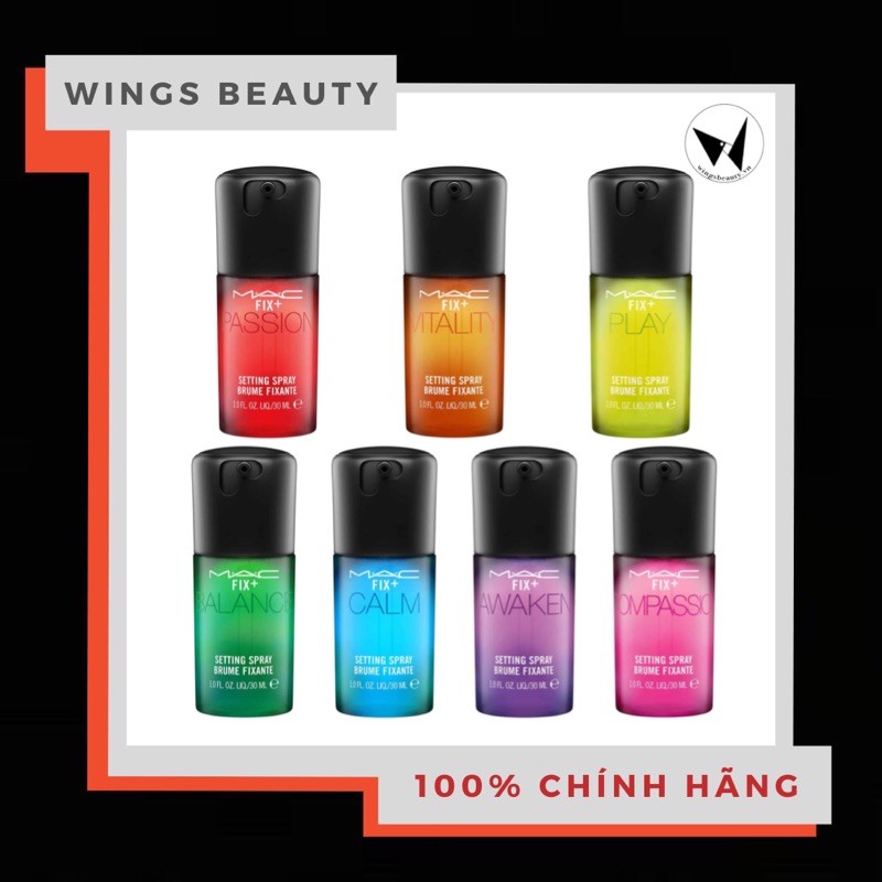MAC - Xịt khoáng giữ lớp trang điểm Fix+ Setting Spray 30ml