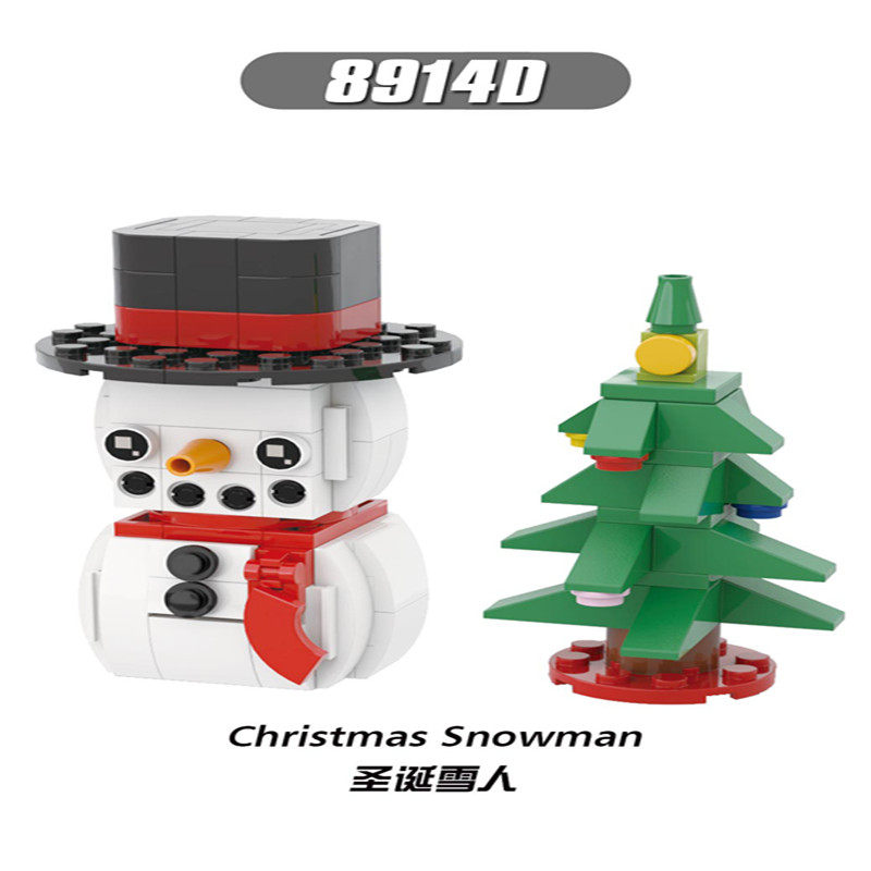 đồ chơi trẻ em Lego Hình Ông Già Noel Xh8914A Mooc Cho Bé