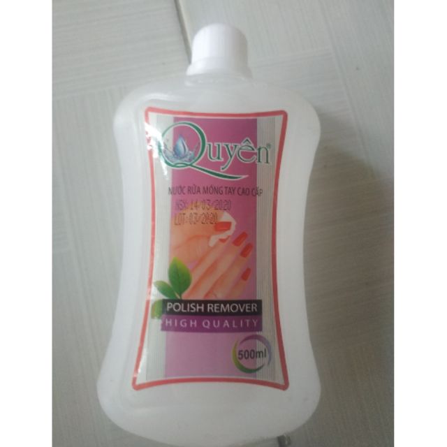 Nước rửa móng Quyên