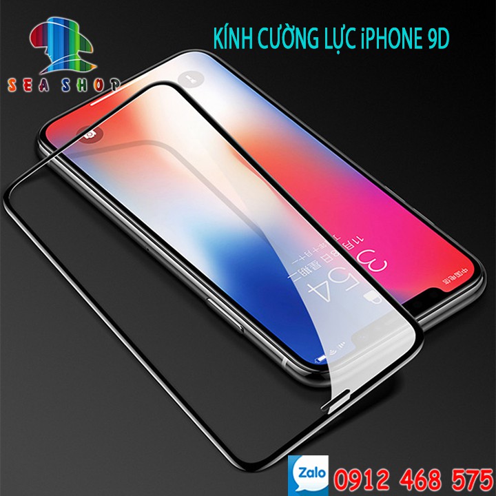 Kính cường lực iPhone 12 Mini - 12 Pro - 12 Pro Max, 11 Pro chống nhìn trộm - Chống Vân Tay - 9D -  Full màn iPhone 12