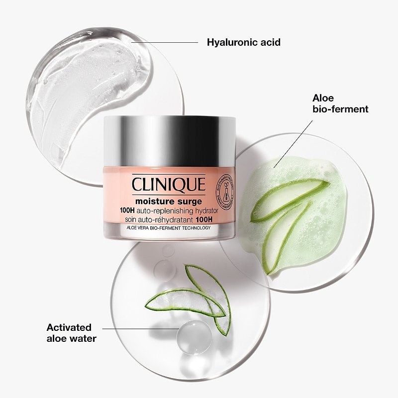 Kem dưỡng ẩm Clinique NEW Moisture Surge ™ 100H Auto-Replenishing Hydrator