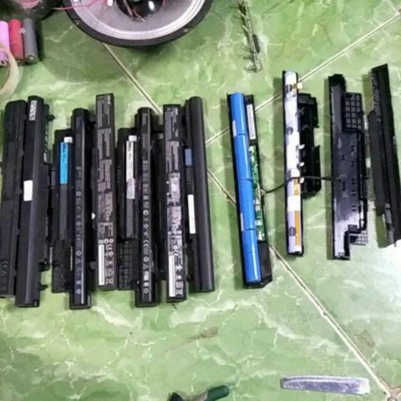 PIN LAPTOP CŨ HỎNG,CELL 18650 BÊN TRONG CÒN NGUYÊN VỎ